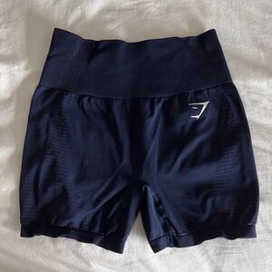 Gymshark Women’s Navy High-Waist Seamless Bike Shorts